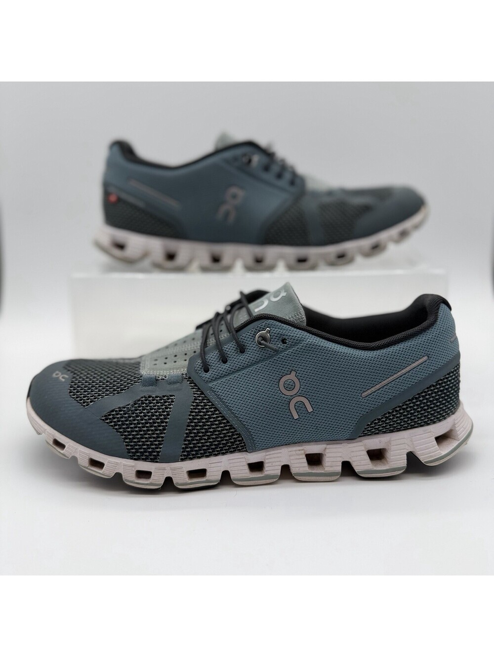 On Cloud 5 Running Shoes Blue Tide Magnet Womens Size 11
